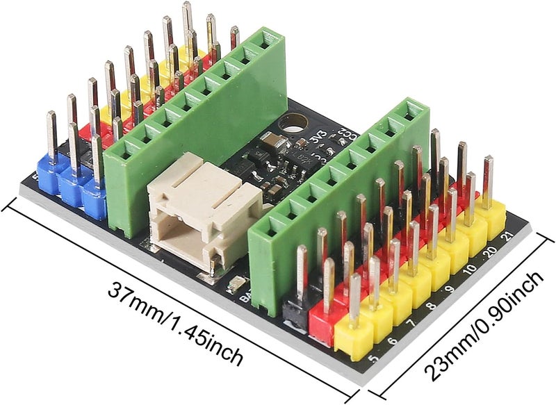 AiTrip لوحة تطوير ESP32-C3 MINI 2PCS لوحة موسعة/توسيع، ESP32 C3 ESP32-C3 سوبر ميني 4MB Wi-Fi بلوتوث لوحة تطوير (لوحة التوسيع فقط) - Image 4